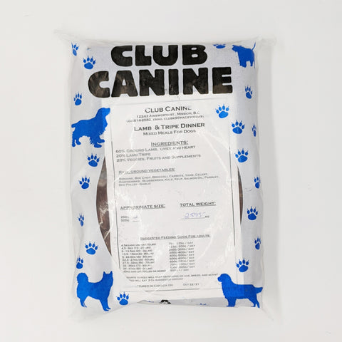 Club Canine - Lamb & Tripe Dinner