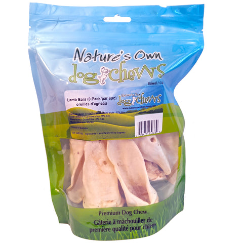 Nature's Own - Lamb Ears Chews 8 pack