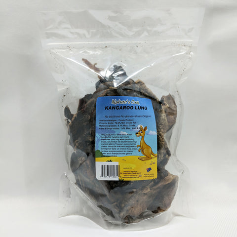 Nature's Own - Dehydrated Kangaroo Lung 227g