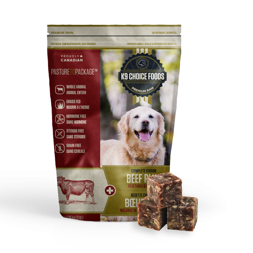 K9 complete raw sales food