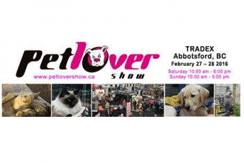 Come Visit us at the Pet Lovers Show!!!
