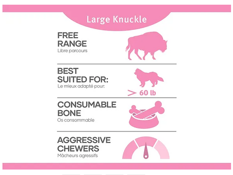 3P Naturals - Bison (Buffalo) Knuckle