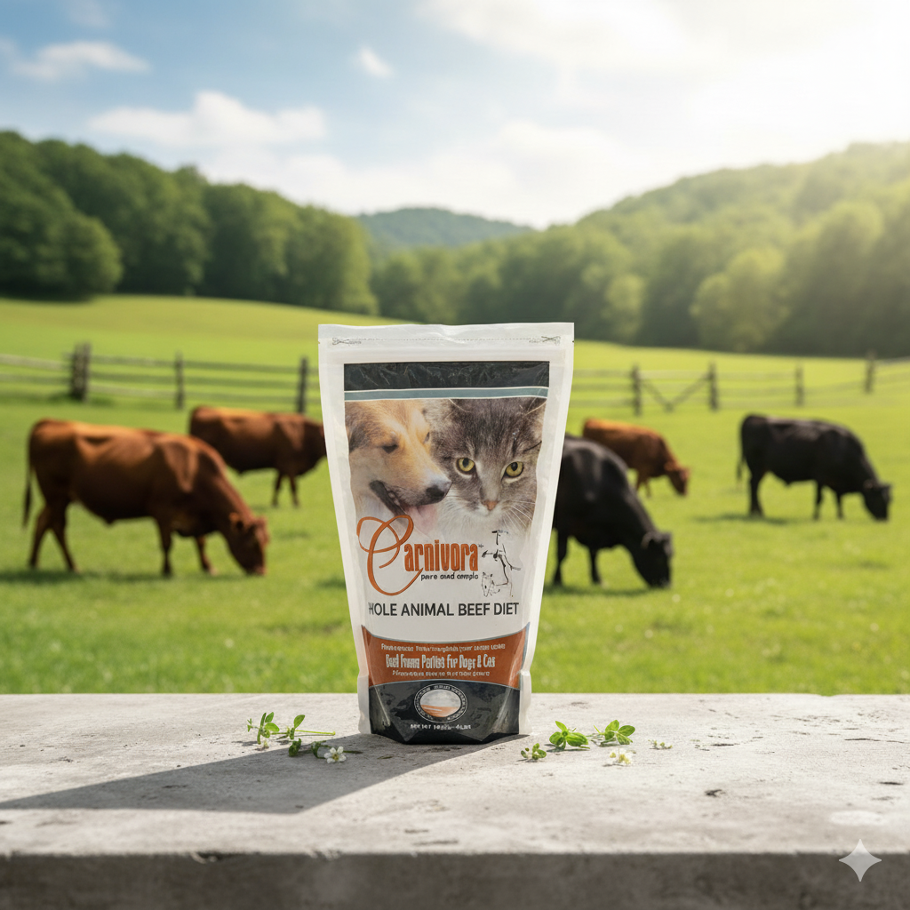 Carnivora - Beef Diet (no veg) Patties - 4lb Sleeve