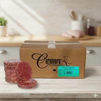 Carnivora - Chicken Dinner (with veg) Patties - 25lb Box