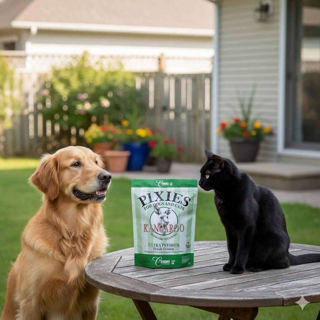 Carnivora - Pixies Mini Kangaroo Meat 2oz (56.7g) Patties - 2lb Bag