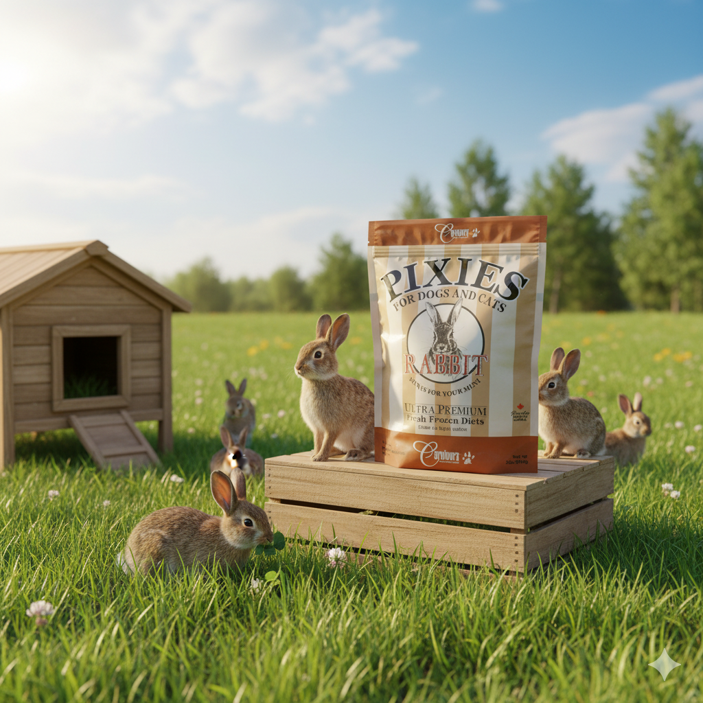 Carnivora - Pixies Mini Rabbit Diet 2oz (56.7g) Patties - 2lb Bag