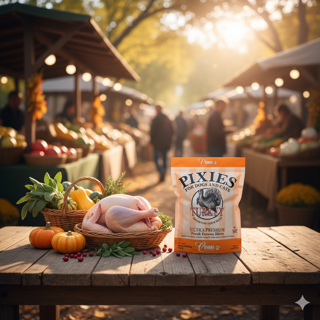 Carnivora - Pixies Mini Turkey Diet 2oz (56.7g) Patties - 2lb Bag