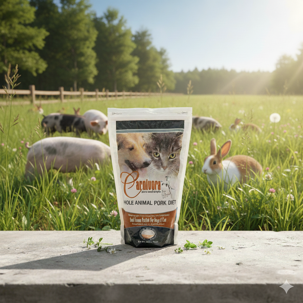 Carnivora - Pork Diet (no veg) Patties - 4lb Sleeve