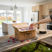 Carnivora - Trout (Steelhead) Diet (no veg) Patties - 24lb Box