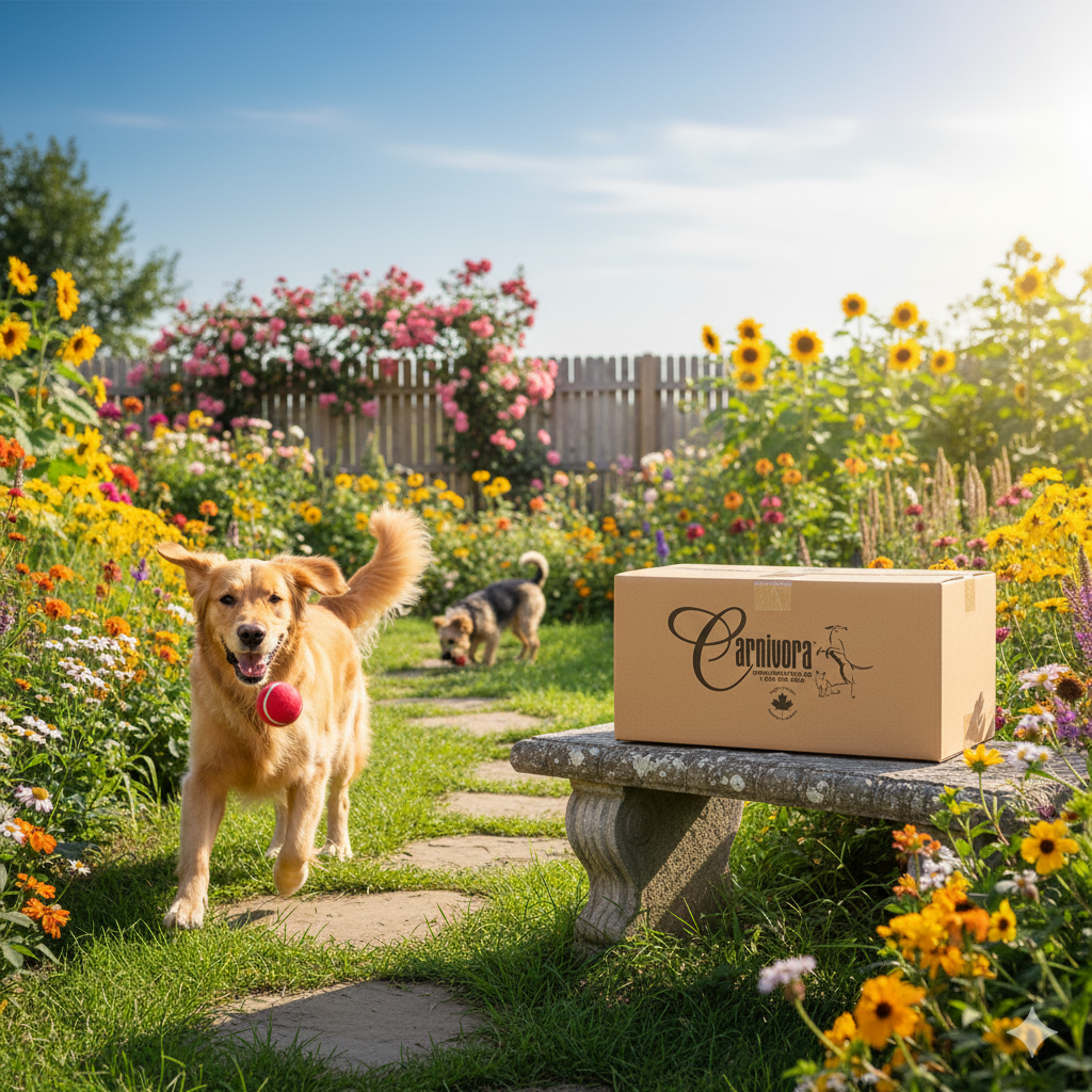 Carnivora - Turkey Dinner (with veg) Patties - 24lb Box