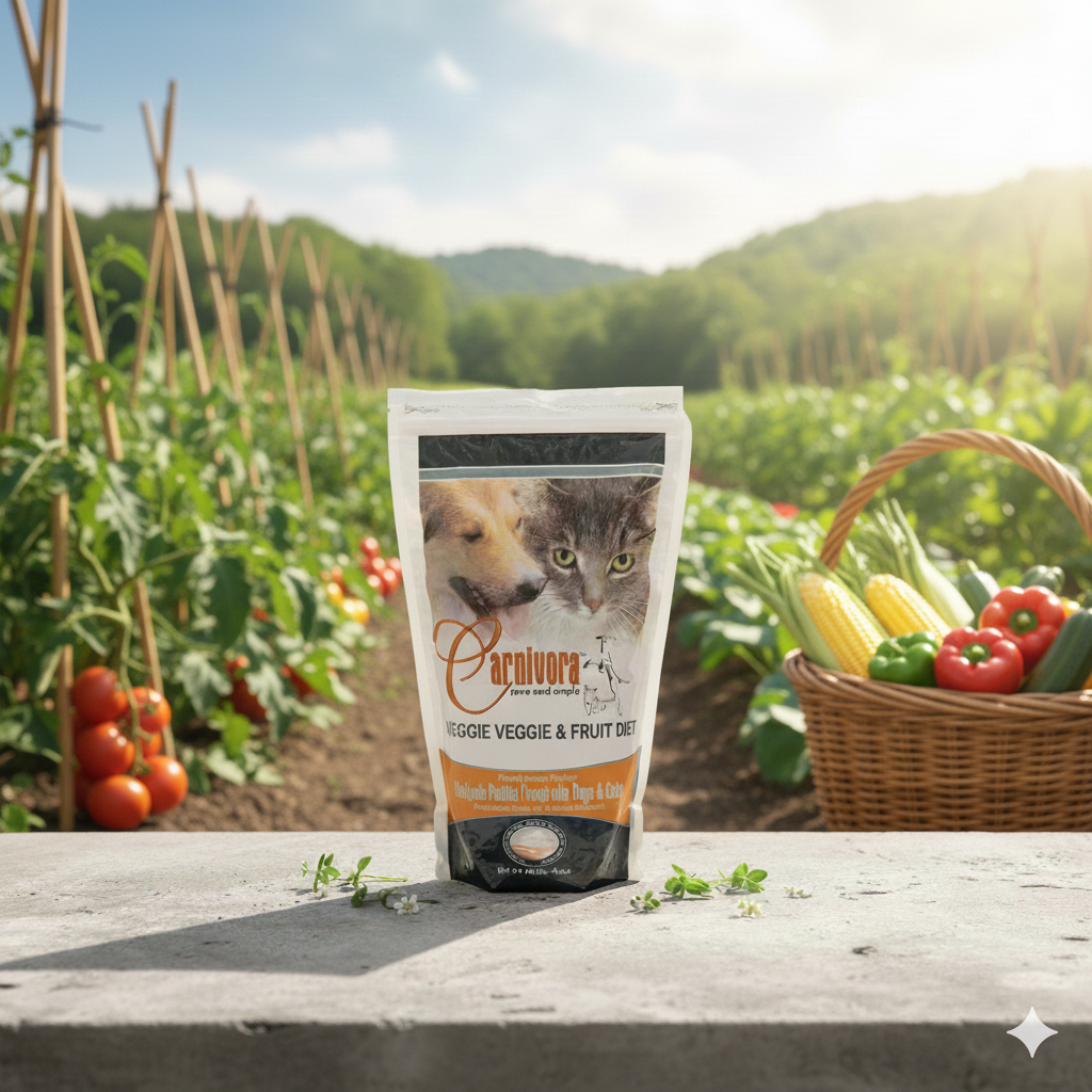 Carnivora - Veggie & Fruit Patties - 4lb Sleeve