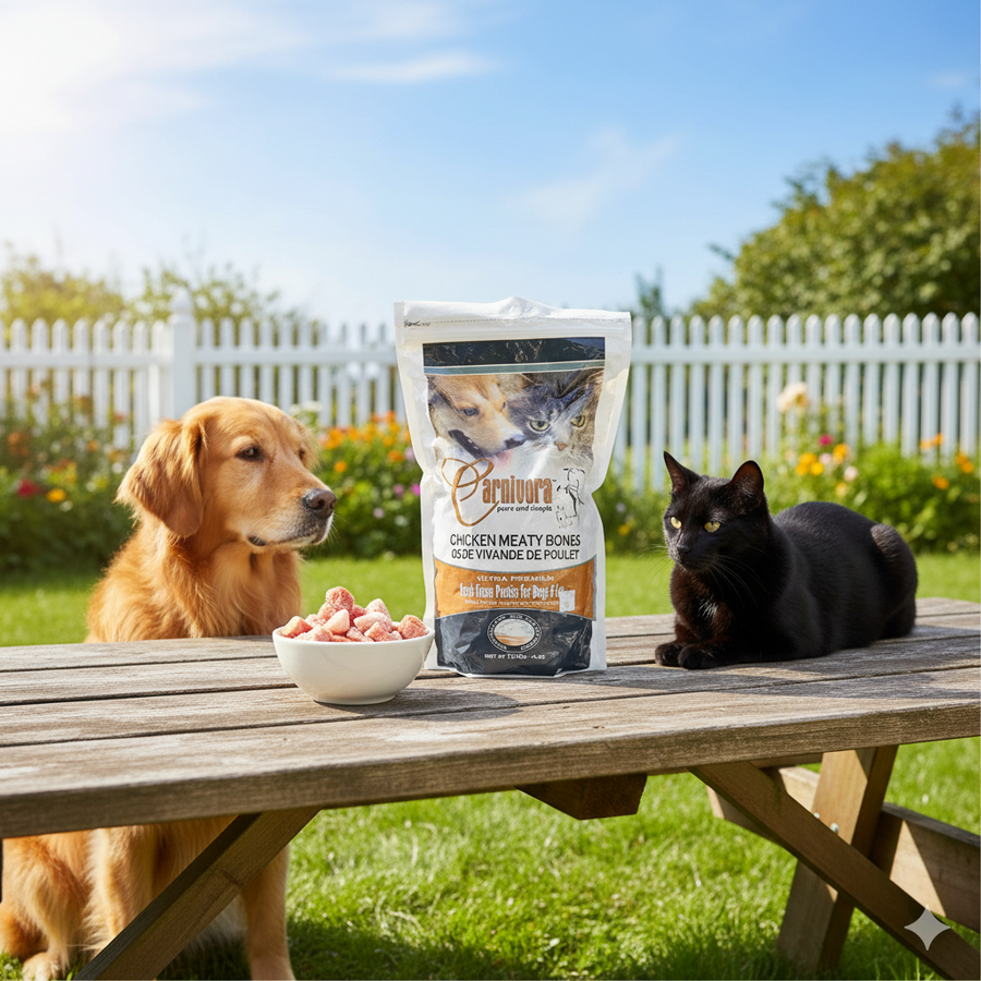 Carnivora Diet - Chicken Meaty Bone 4lb Sleeve