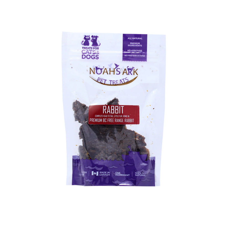 Noah's Ark - Dehydrated Rabbit 60 grams · Wild at Heart Pets Raw Food ...