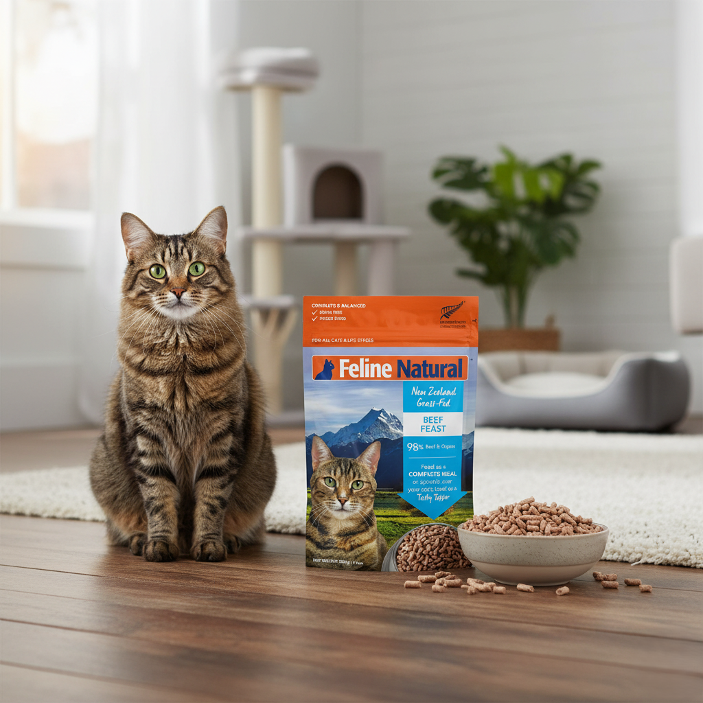 Feline Natural - Freeze-Dried - Beef Feast 320g