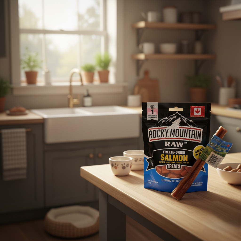 Freeze-Dried Salmon Treats & Bully Stick Combo – Limited Time Deal!