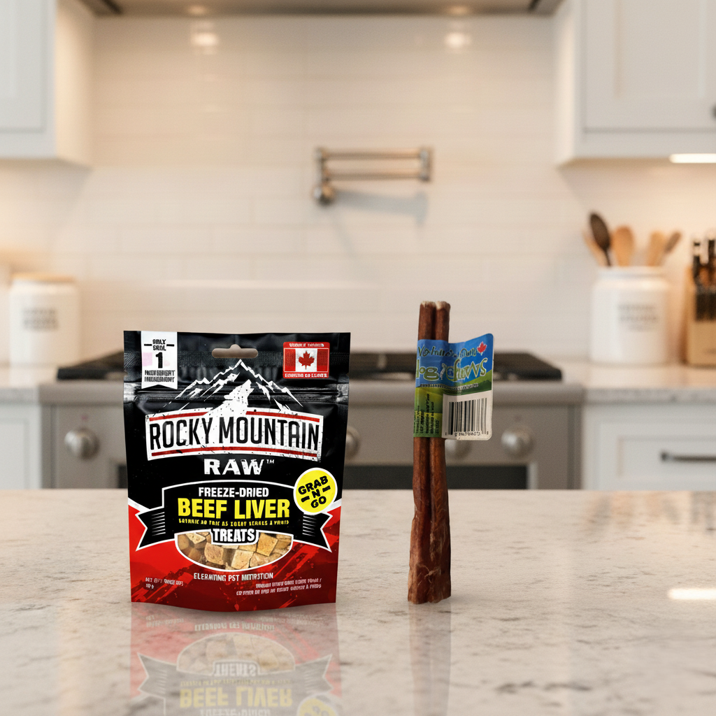 Freeze-Dried Beef Liver & Bully Stick Combo – Limited Time Offer!