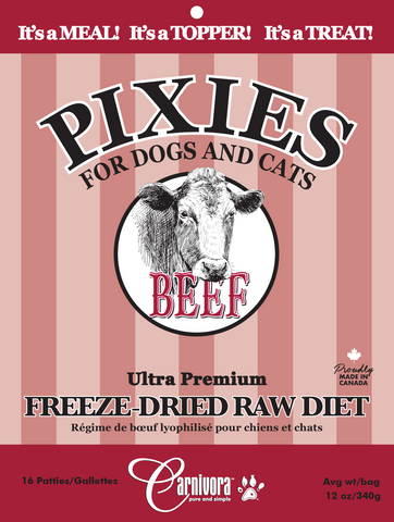 Freeze Dried Raw Beef Diet