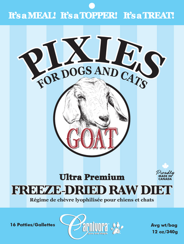 Freeze Dried Raw Goat Diet