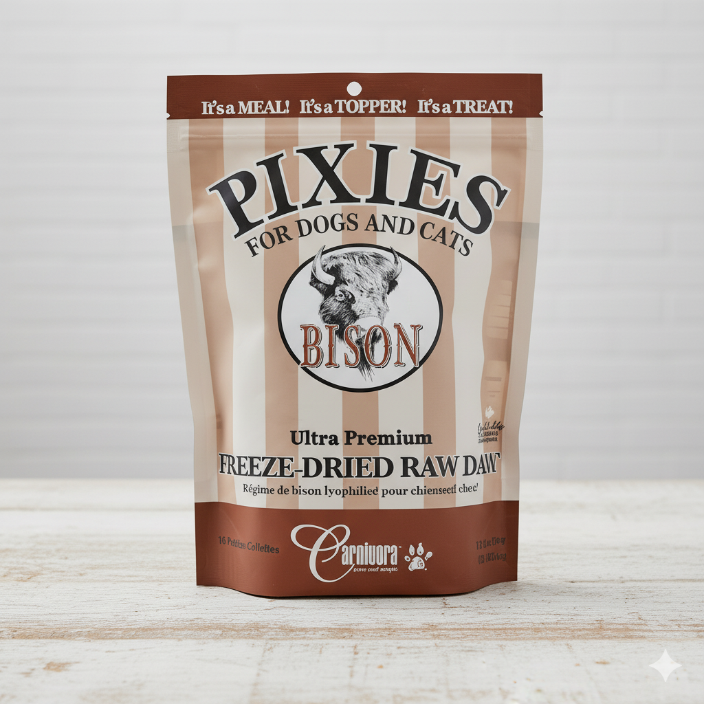 Freeze Dried Raw Bison Diet