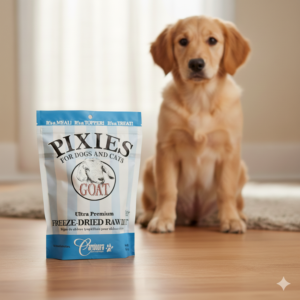 Freeze Dried Raw Goat Diet