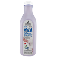 Happy Days - Raw Goat Milk Kefir with Blueberry 975ml