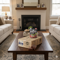 K9 Choice Frozen Just Kangaroo Meat and Bone 20LB with Free Freeze-Dried Beef Liver Bites