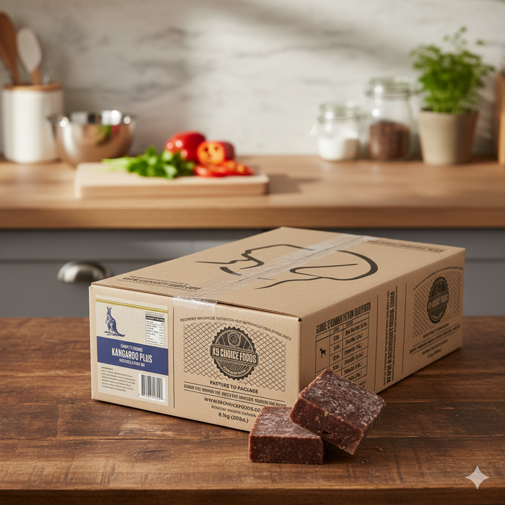 Kangaroo Plus Complete Cuisine with Free Freeze-Dried Beef Liver Bites