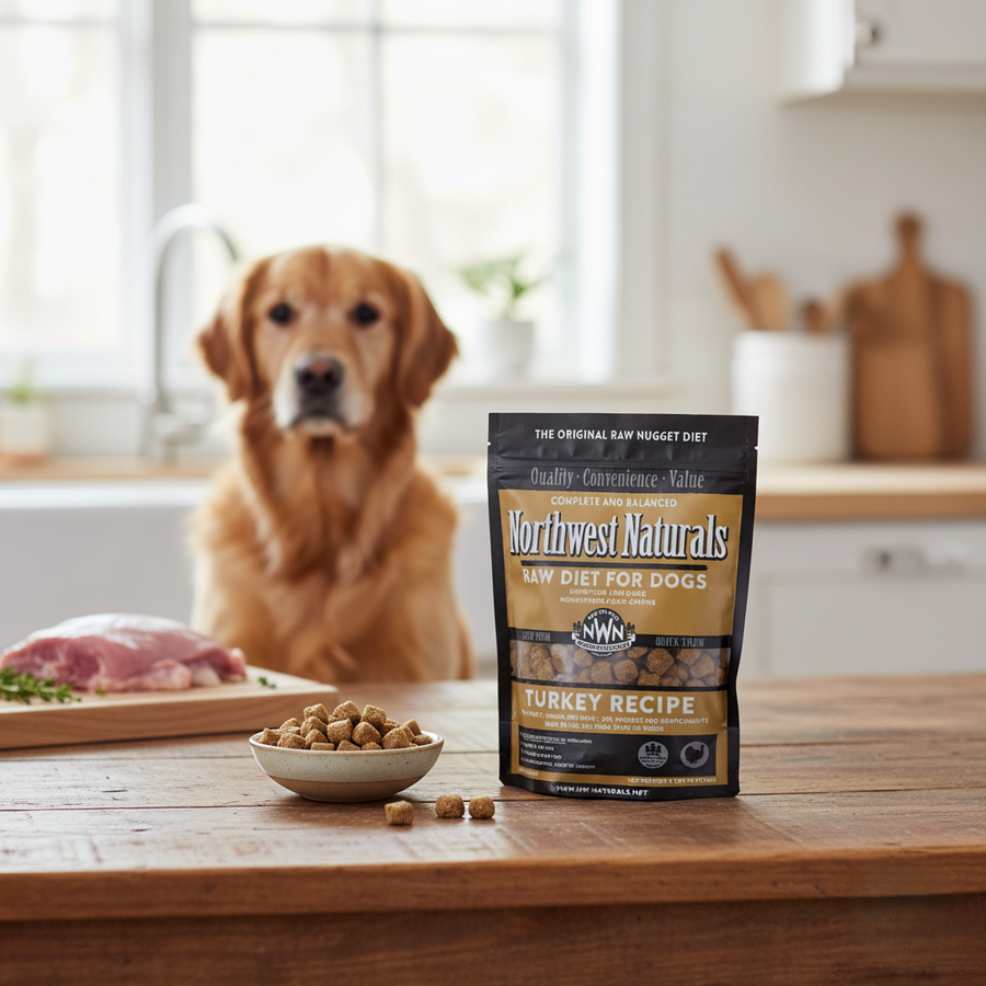 Northwest Naturals™  Freeze dried Turkey Nuggets - for Dogs 25OZ