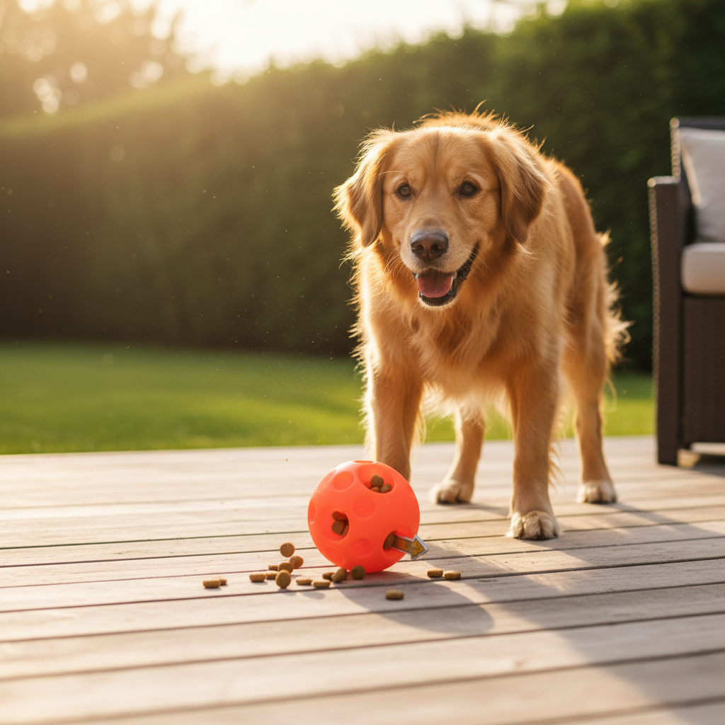 Omega Tricky Treat Balls for Dogs - Large 5"