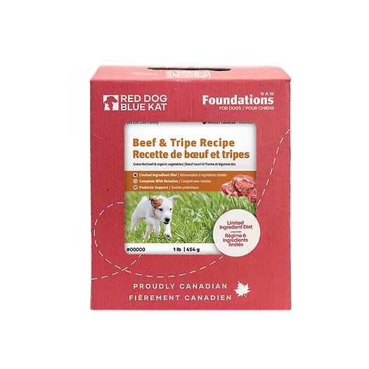 RDBK - Foundations Beef & Tripe Recipe for Dogs - Bulk