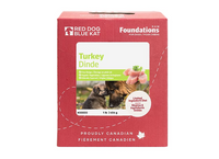 RDBK - Foundations Dog Turkey Recipe for Dogs 1 lb (8 per case)