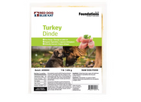 RDBK - Foundations Dog Turkey Recipe for Dogs 1 lb (8 per case)