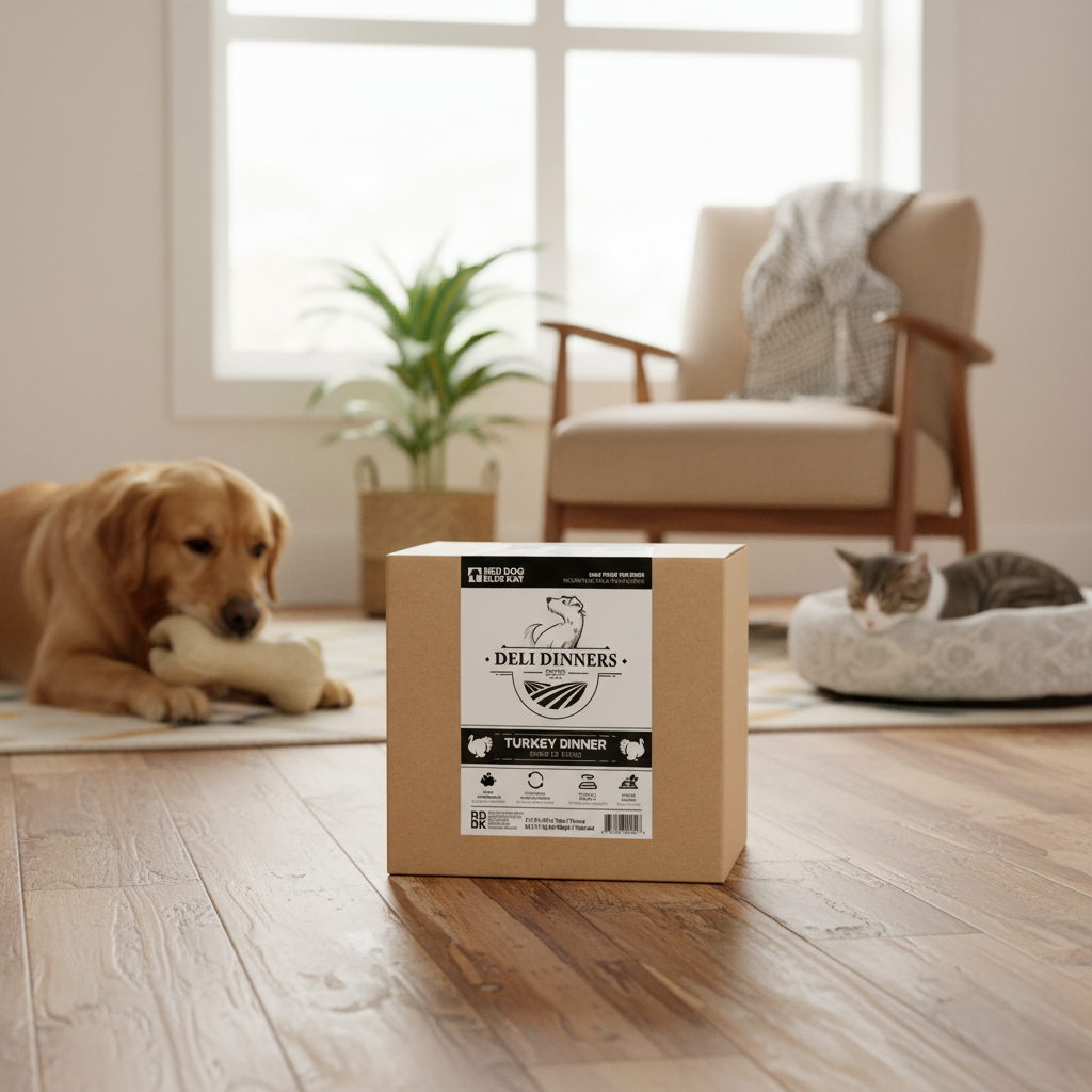 RDBK - DELI Turkey Dinner for Dogs BOX