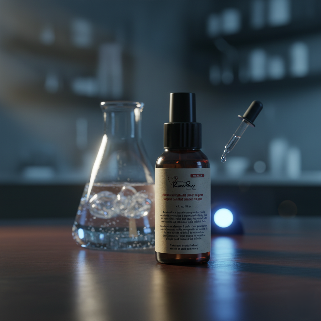 Raw Paw - Colloidal Silver 10ppm 4oz Spray