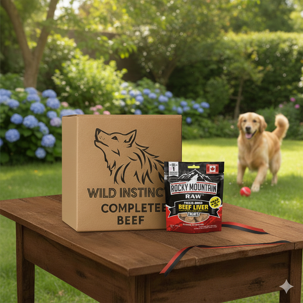 Wild Instincts Complete Beef + Free Freeze-Dried Liver Treat