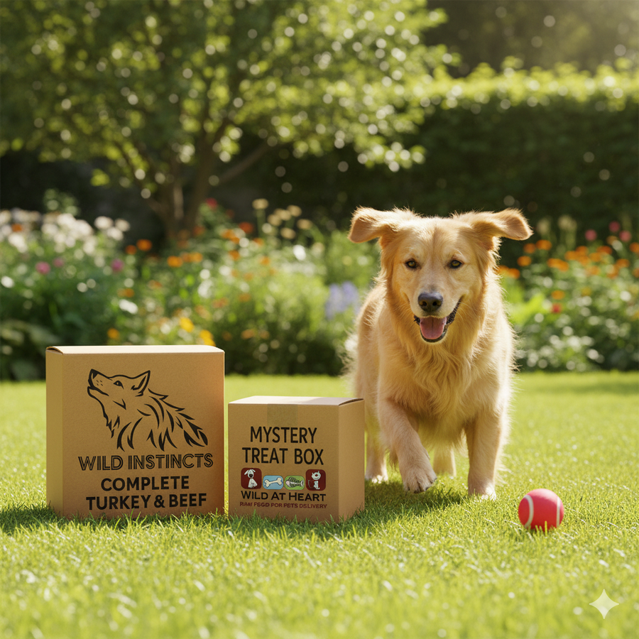 Wild Instincts - Complete Turkey & Beef + Free Mystery Box