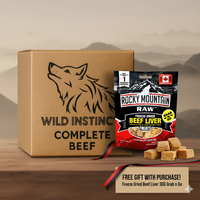 Wild Instincts Complete Beef + Free Freeze-Dried Liver Treat