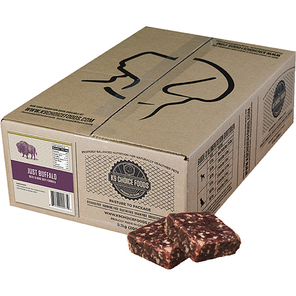 Frozen - Just Buffalo/Beef | Meat & Bone 20LB
