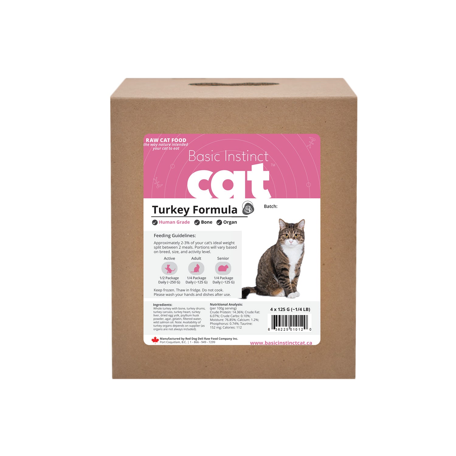 3P Naturals - Basic Instincts™ Cat Mixed Meals Bulk Cases 4/125g *New Packaging*