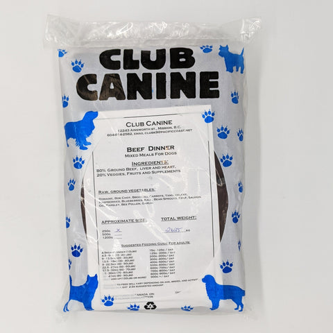 Club Canine - Beef Dinner