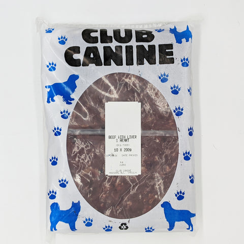 Club Canine - Ground Beef with Liver & Heart