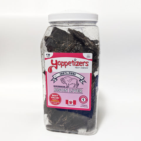 Yappetizers - Bison Liver 1Kg