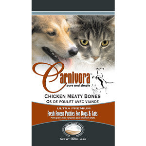 Carnivora Diet - Chicken Meaty Bone - 25lb Box