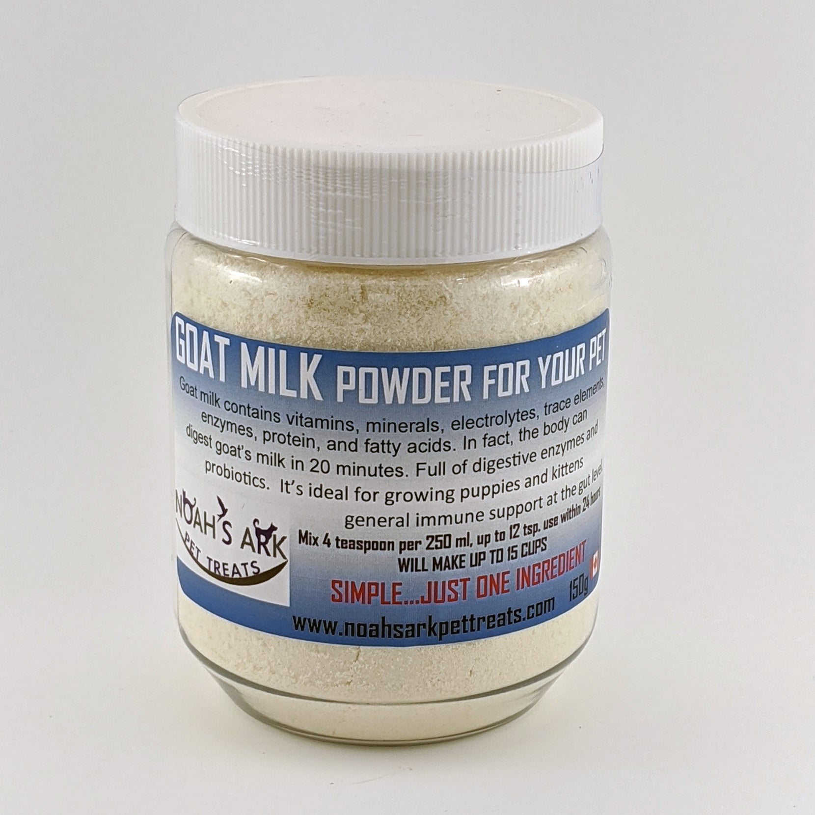 Noah's Ark - Goats Milk Powder Dehydrated 150g