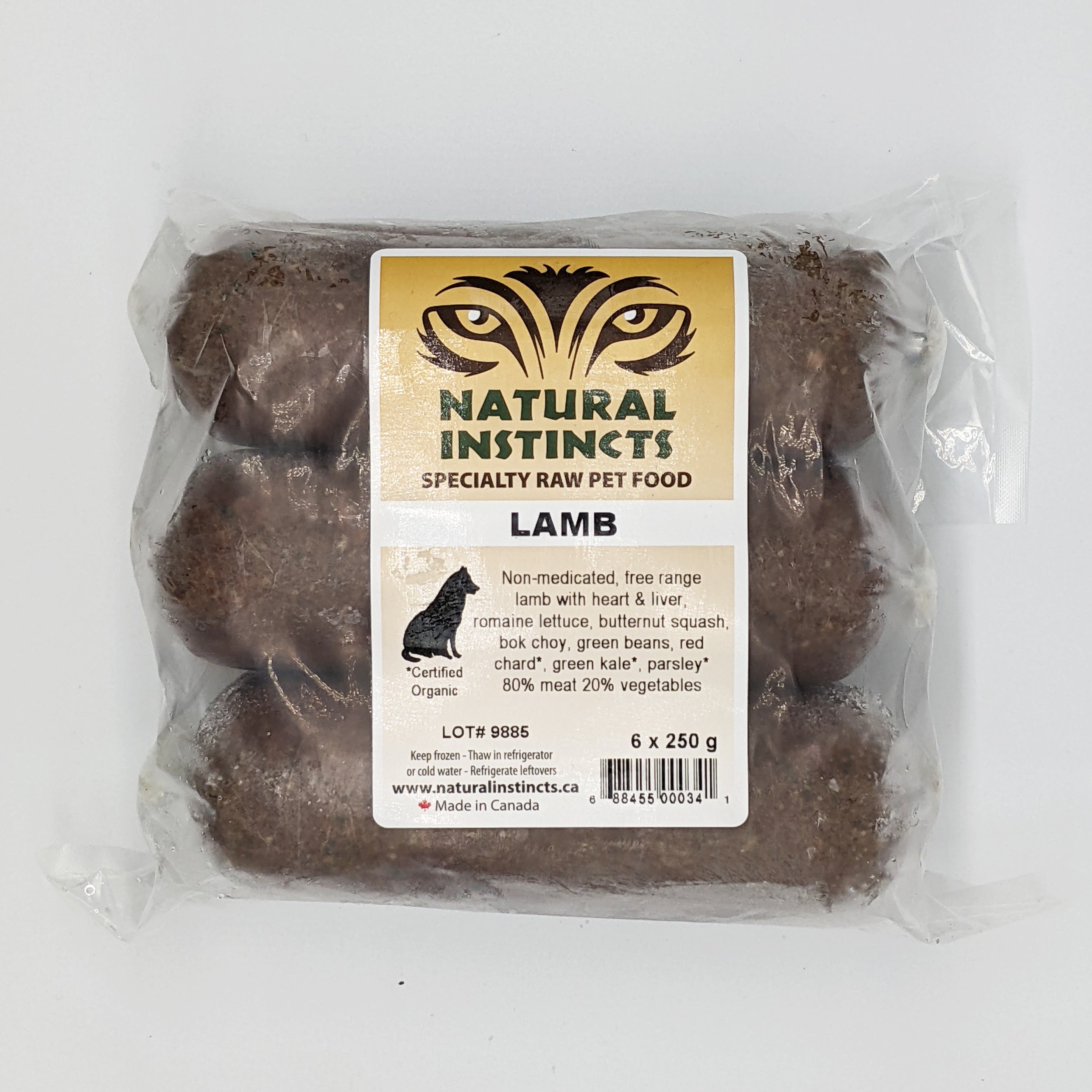 Natural Instincts - NM Lamb & Veggies
