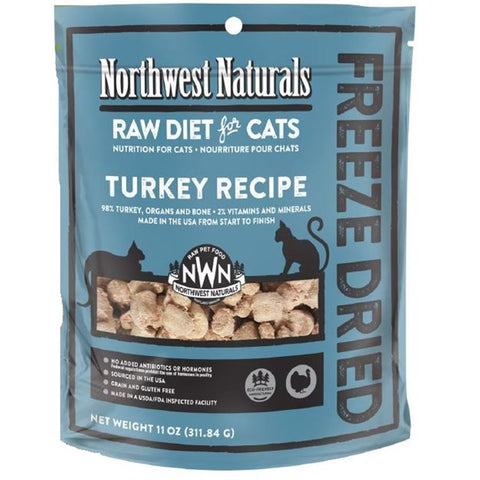 Northwest Naturals™ Turkey Nibbles - Freeze Dried for Cats