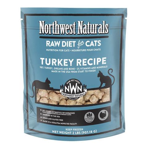 Northwest Naturals™ Turkey Nibbles - Raw Diet for Cats