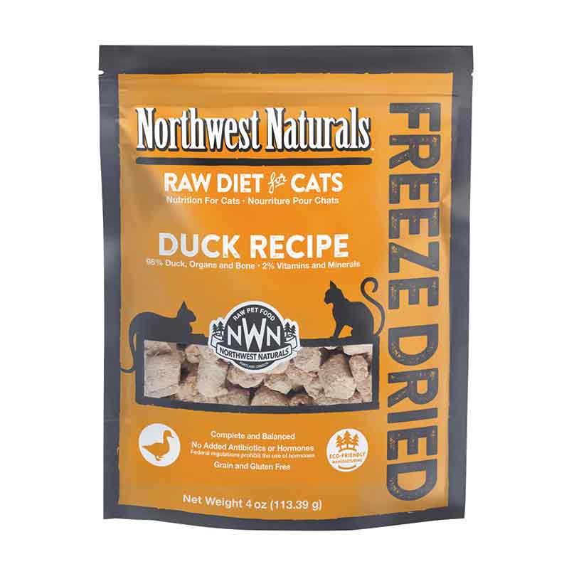 Northwest Naturals™ Duck Nibbles - Freeze Dried for Cats