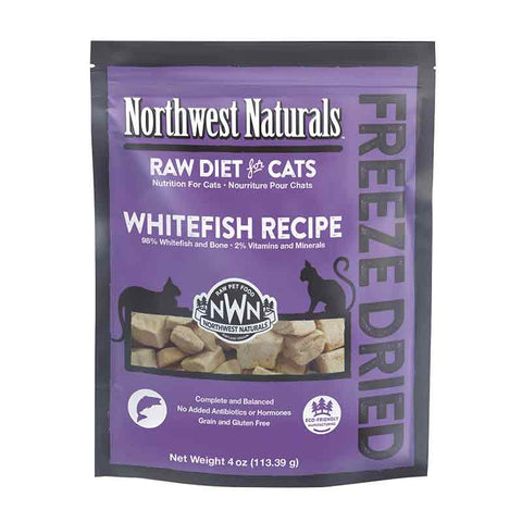 Northwest Naturals™ Whitefish Nibbles - Freeze Dried for Cats