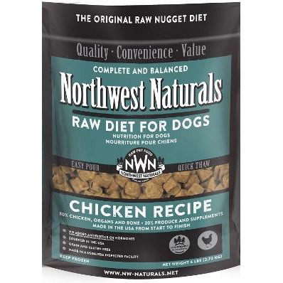 Northwest Naturals™ Chicken Nuggets - Raw Diet for Dogs